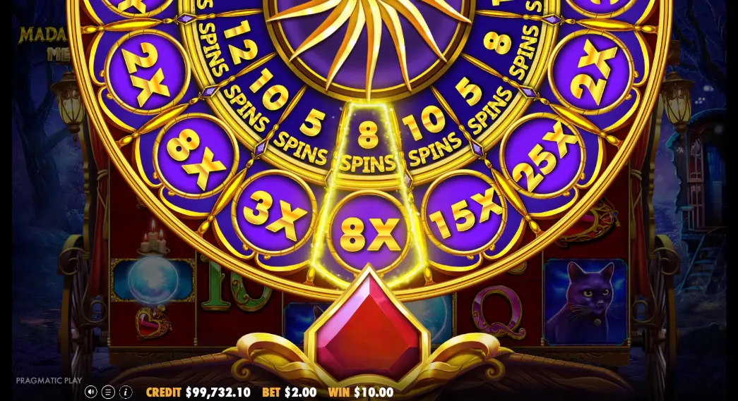 Madame Destiny Megaways Wheel of Fortune